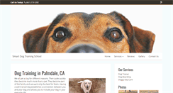 Desktop Screenshot of palmdaledogtraining.com