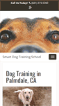 Mobile Screenshot of palmdaledogtraining.com